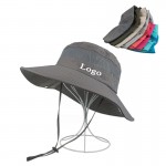 Mesh Breathable Sunscreen Fisherman Hat with Logo
