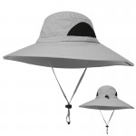 Wide Brim Sun Fishing Hat Boonie Cap Logo Printed