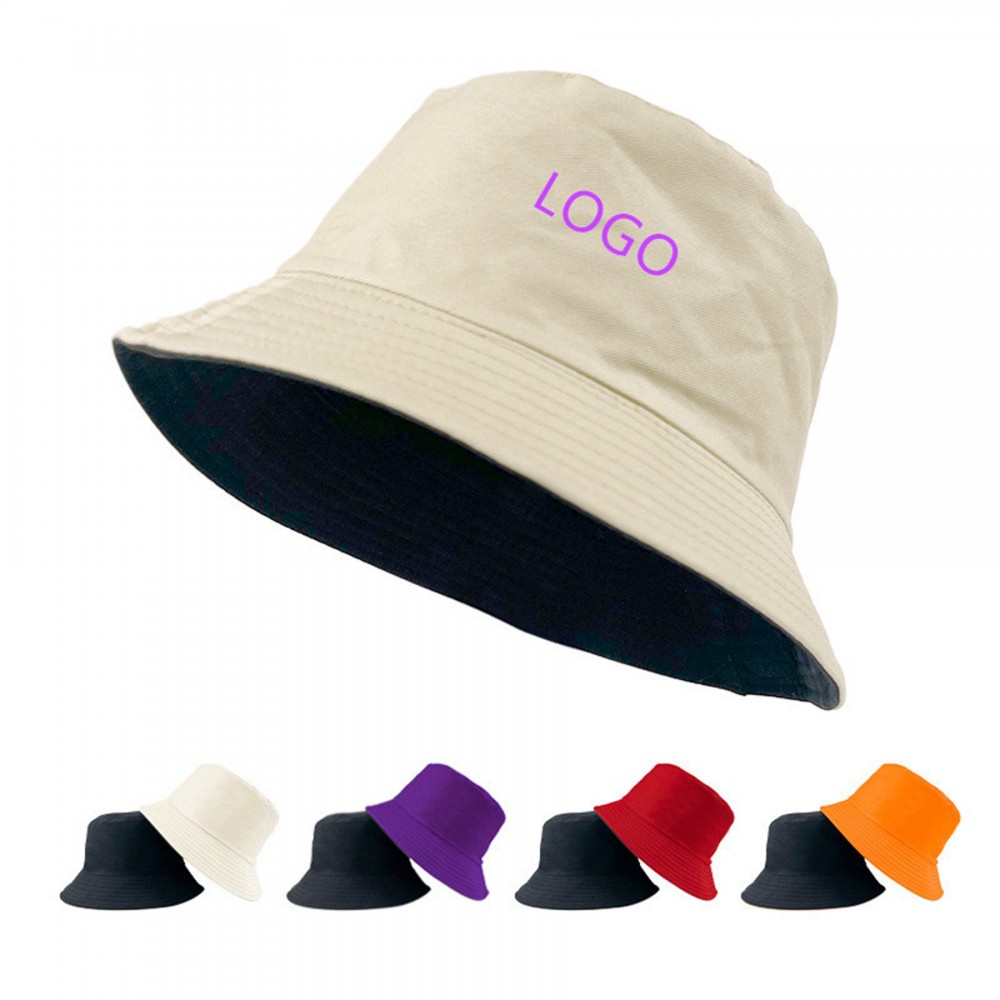 Promotional Double Side Wear Fishing Summer Sun Hat