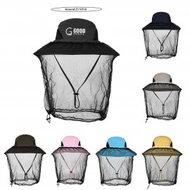 Head Net Bucket Hat with Logo