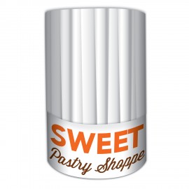 Personalized Pastry Chef Hat Paper  Personalized Pastry Chef Hat Paper