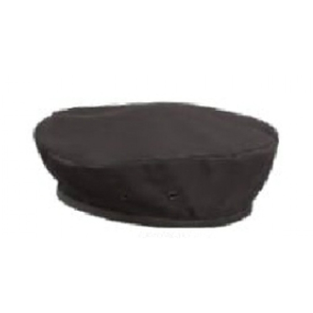 Logo Embroidered Chef Works Black Beret Logo Embroidered Chef Works Black Beret