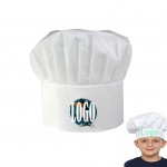 Disposable Kids Chef Hat with Logo