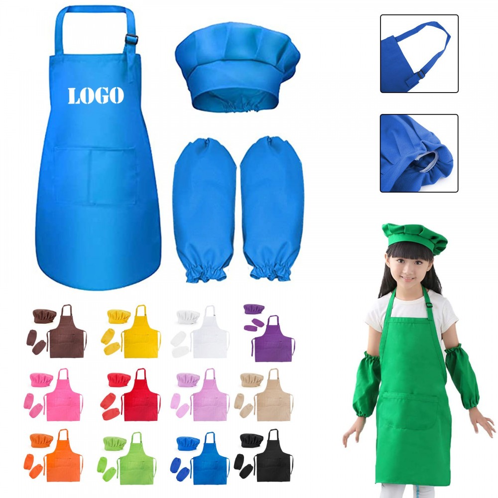 Personalized Kids Apron and Chef Set