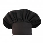 Fame C20 Black Classic Chef Hat Logo Embroidered