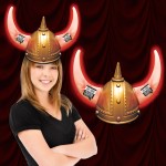Promotional LED Viking Helmet
