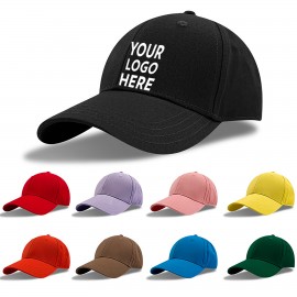 Custom Pure Cotton Hard Top Cap Baseball Cap