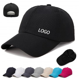 Personalized Quick Dry Mesh Baseball Cap