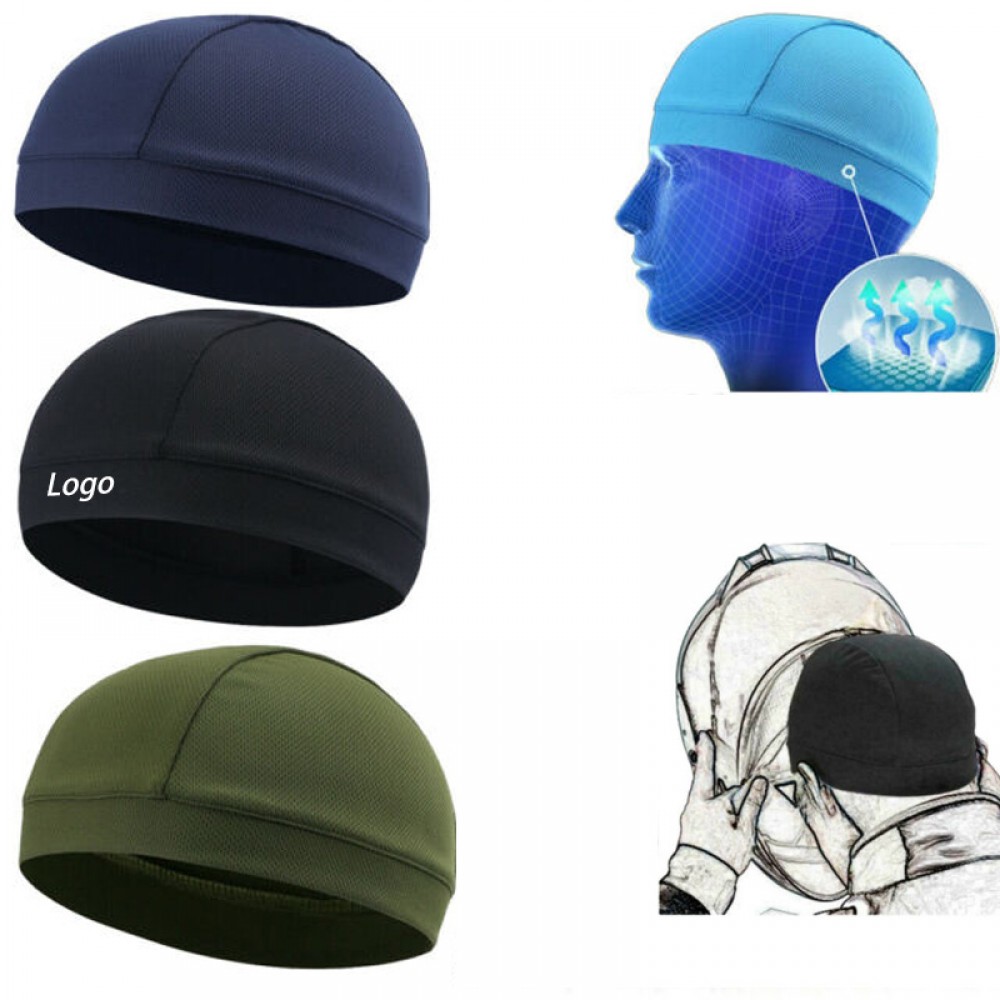 Promotional Cooling Skull Cap Or Helmet Liner