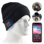 Wireless Knit Winter Cap with Logo