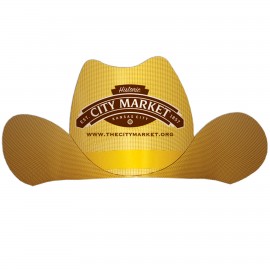 Promotional Cowboy Straw Hat Paper