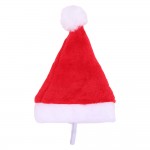Logo Embroidered High End Plush Pet Christmas Hat