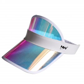 Iridescent Sun Hat with Logo