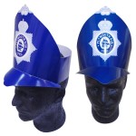 Customized Police Bobby Hat Paper