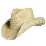 Seagrass Straw Western Hat Branded