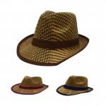 Custom Imprinted Paper Straw Beach Hat