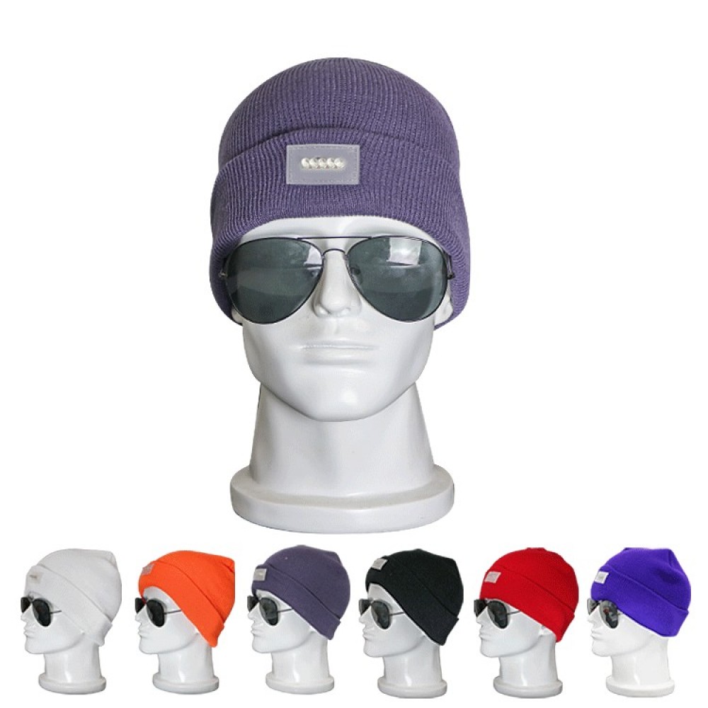Personalized LED Light Beanie Hat