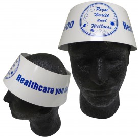 Logo Branded Wide Headband Paper  Logo Branded Wide Headband Paper