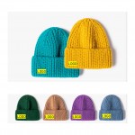 Thick Winter Woolen Hats with Logo