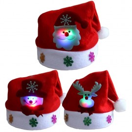 Christmas Led Hat with Logo  Christmas Led Hat with Logo