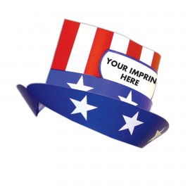 Logo Branded Adult Uncle Sam Topper Hat