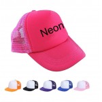 Neon Trucker Mesh Cap with Logo