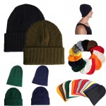 Warm Winter Unisex Knitted Hat Custom Imprinted