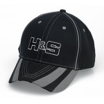 Logo Embroidered 6 Panel Cap with Applique stripes