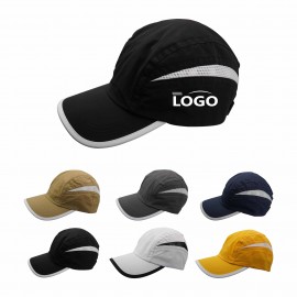 Sport Quick Drying Baseball Cap with Logo  Sport Quick Drying Baseball Cap with Logo