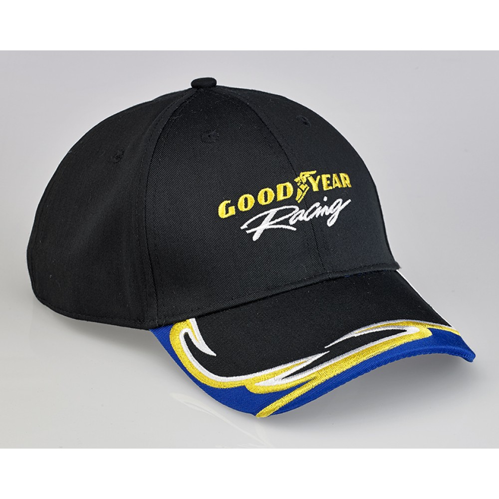 6 Panel Visor flame detail Logo Embroidered 6 Panel Visor flame detail Logo Embroidered