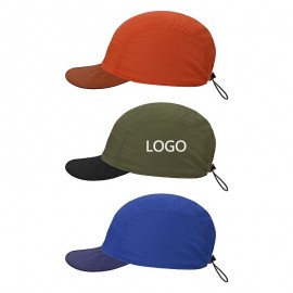 Nylon Quick Dry Reversible Baseball Cap with Logo