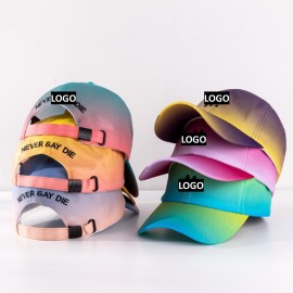 Custom Baseball Hat Tie Dyed