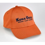 Branded 6 panel cap, Visor trim detail, design your own!