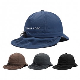 Logo Branded Camping Double Brim Baseball Cap  Logo Branded Camping Double Brim Baseball Cap