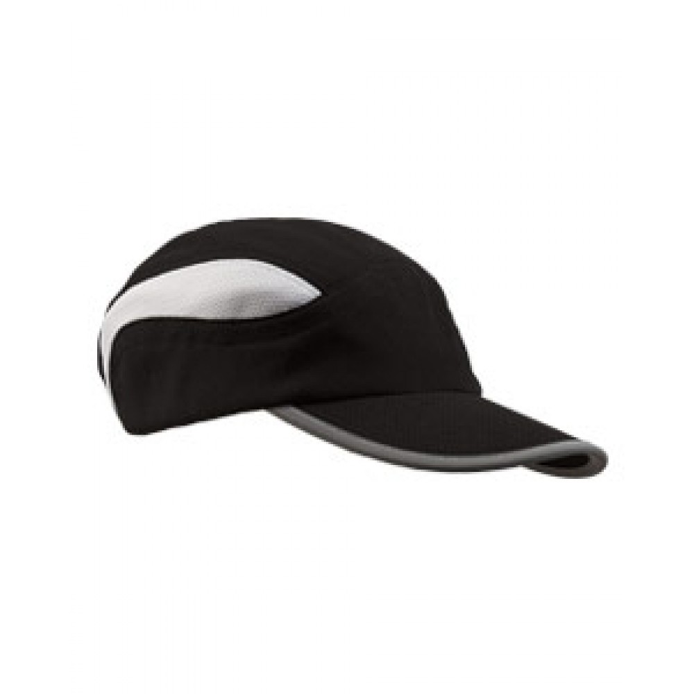 Big Accessories Mesh Runner Cap Logo Embroidered Big Accessories Mesh Runner Cap Logo Embroidered