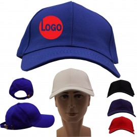 Personalized Custom 6 panel structured Baseball Caps With Metal Tuck in Buckle