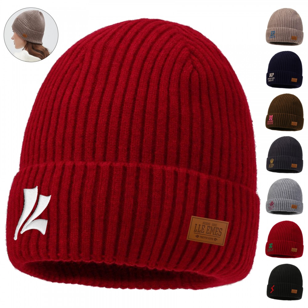 Custom Fleece Lined Beanie