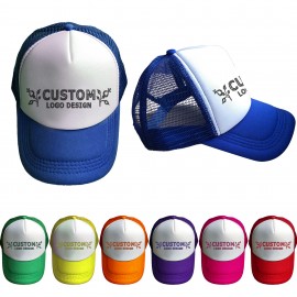 Mesh Baseball Trucker Hat with Logo  Mesh Baseball Trucker Hat with Logo