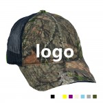 6 Panel Structured Cotton Cap With Embroidery with Logo