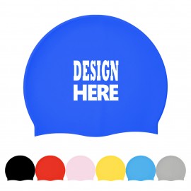 Personalized Unisex-Adult Silicone Swim Cap  Personalized Unisex-Adult Silicone Swim Cap