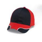 Branded 6 Panel with visor applique