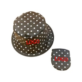 Logo Branded Polyester Foldable Fisherman Hat