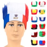 Soccer Fan Wig Headband with Logo