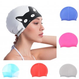 Custom Universal Sized Silicone Swim Cap  Custom Universal Sized Silicone Swim Cap