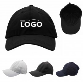 Sport Quick Drying Baseball Cap with Logo  Sport Quick Drying Baseball Cap with Logo