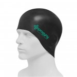 Silicone Swimming Hat for Men Women with Logo