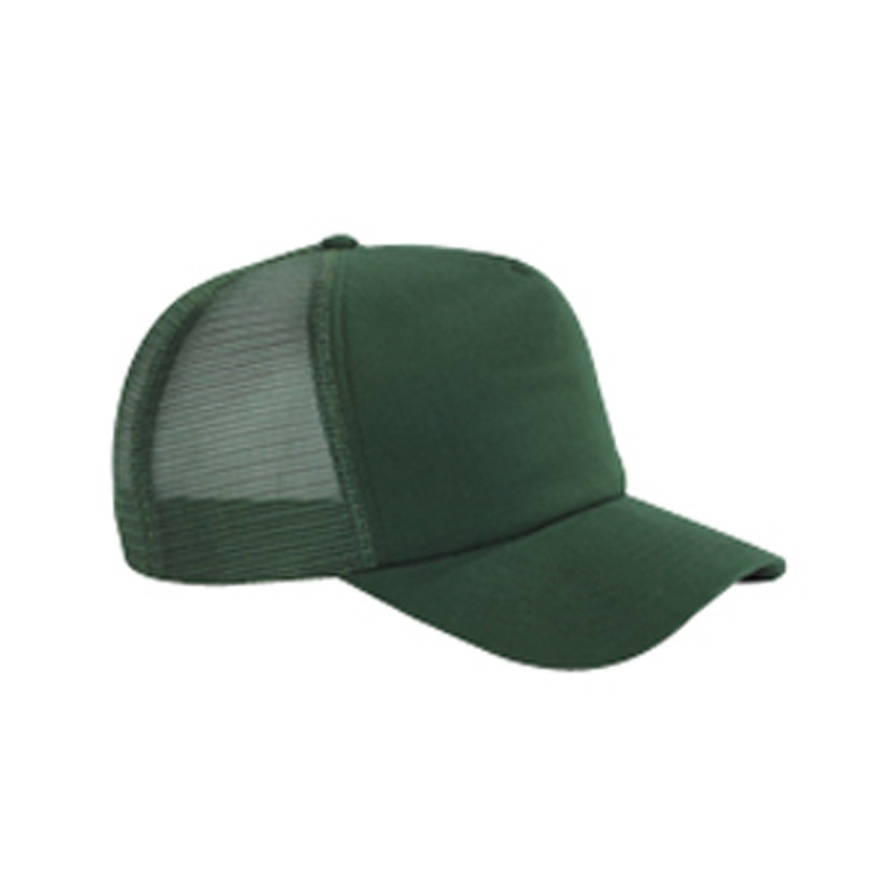 Branded Big Accessories 5-Panel Twill Trucker Cap Branded Big Accessories 5-Panel Twill Trucker Cap