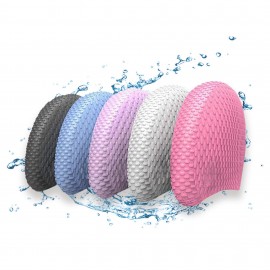 Custom Silicone Swimming Cap for Long/Curly/Braids Hair  Custom Silicone Swimming Cap for Long/Curly/Braids Hair