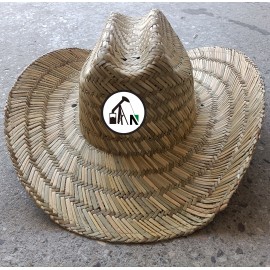 Branded Lifeguard Style Straw Cowboy Hat