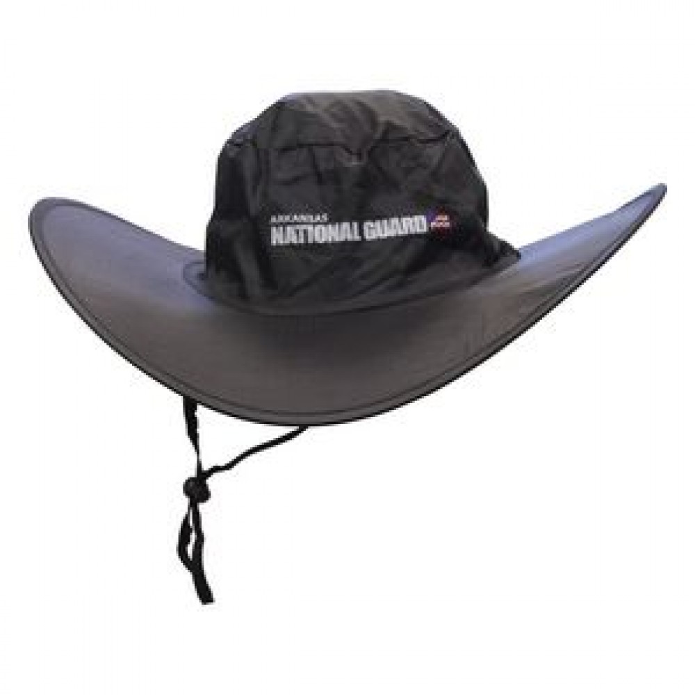 Logo Printed Collapsible/ Foldable Cowboy Hat (Priority)